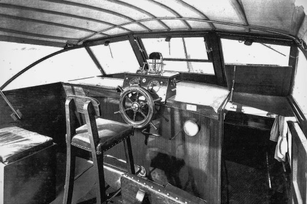 Pilothouse of a Wheeler